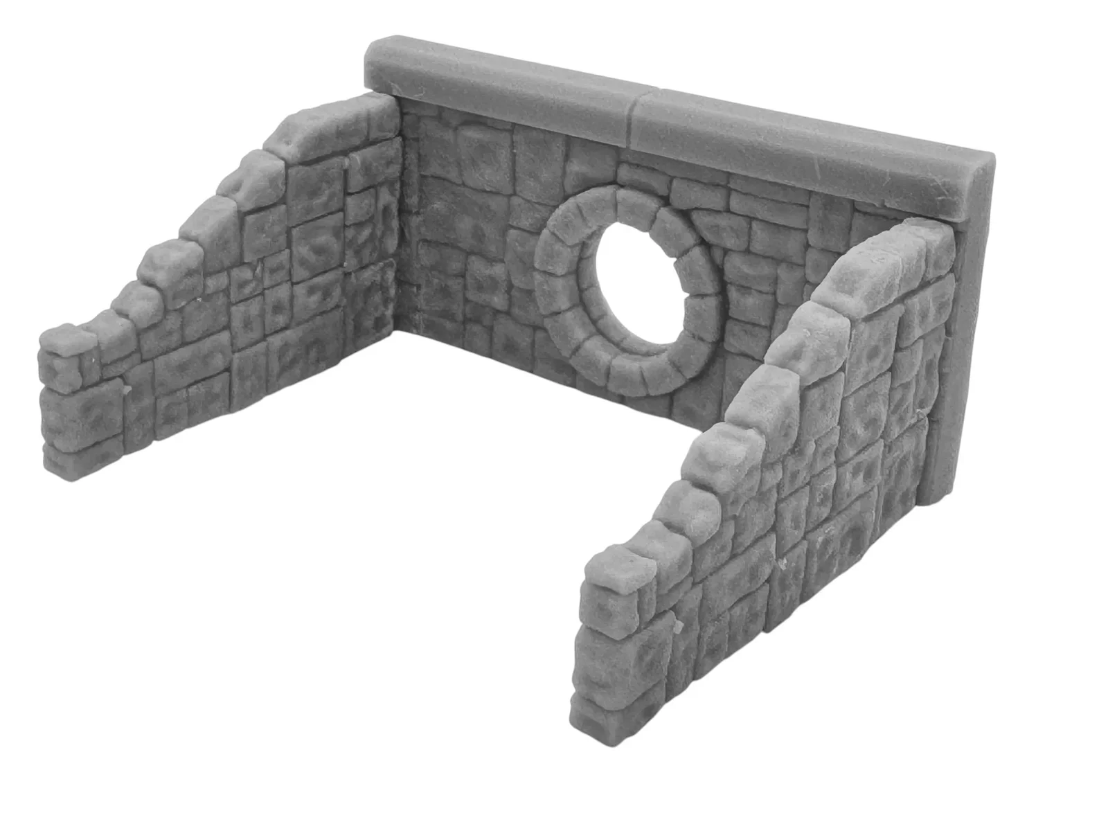 OO / HO Gauge Stone Culvert – Resin Railway Model, Unpainted Model Kit - Image 2