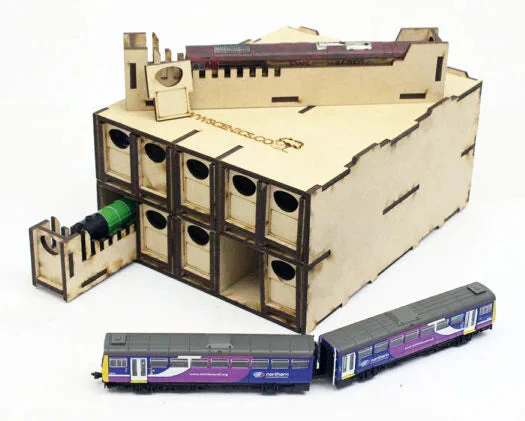 TT:120/OO9 Loco Storage Box - 10 Drawers - Image 6